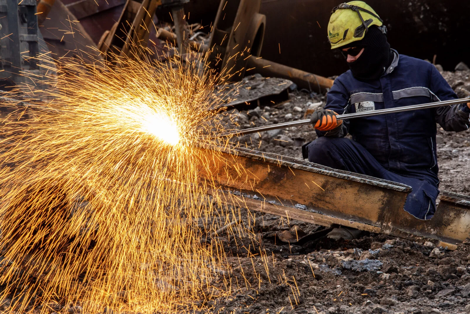 Abbruch KW Endorf Update 10 Demontage