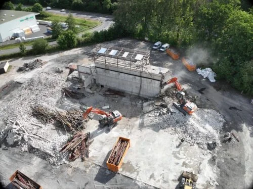 Abbrucht Betonwerkt in Warendorf 25