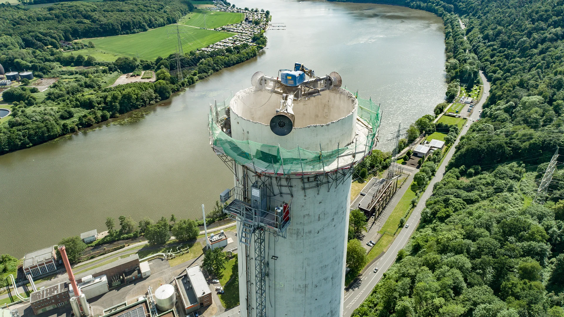 Abbruch Landwehr KW Cuno 01