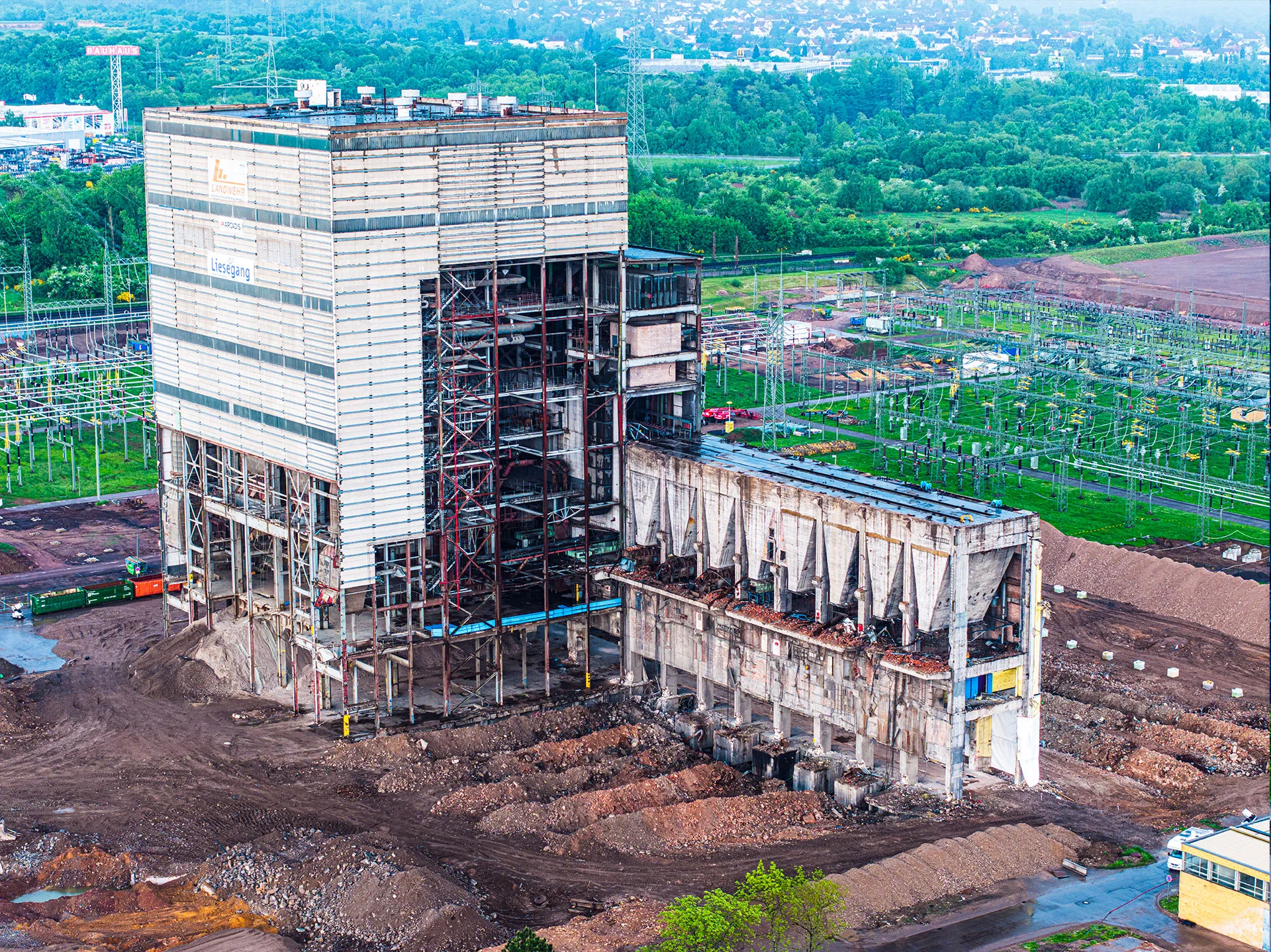 Kraftwerk Ensdorf - Letzte Sprengung 01