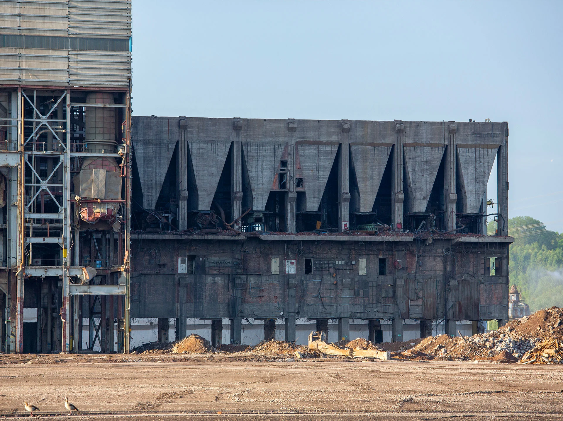 Kraftwerk Ensdorf - Letzte Sprengung 08
