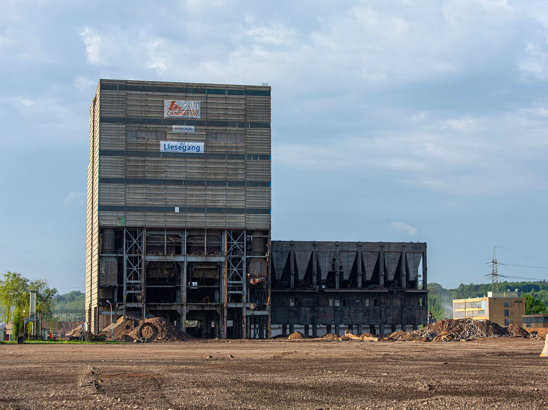 Kraftwerk Ensdorf - Letzte Sprengung 09