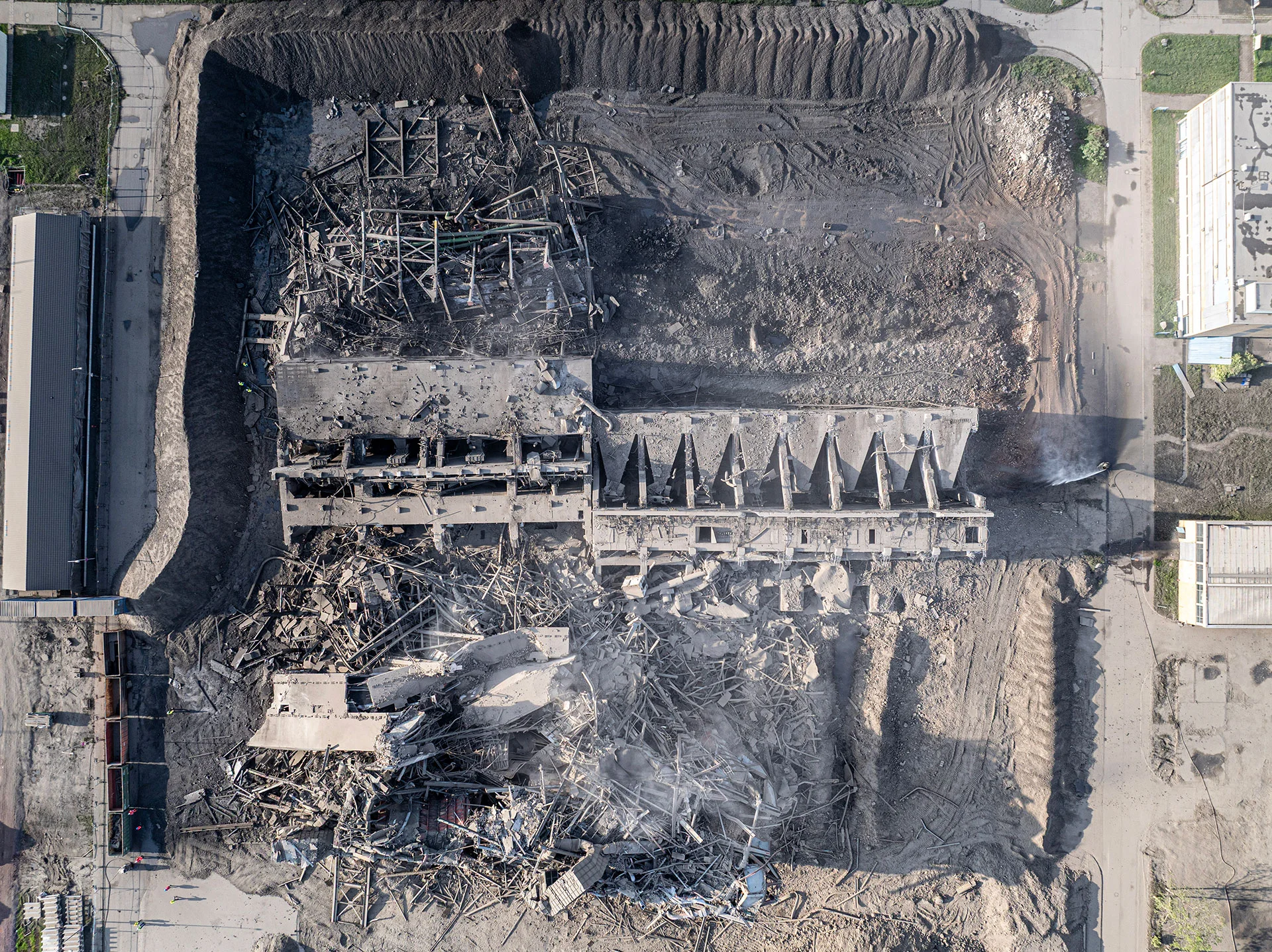 Kraftwerk Ensdorf - Letzte Sprengung 17