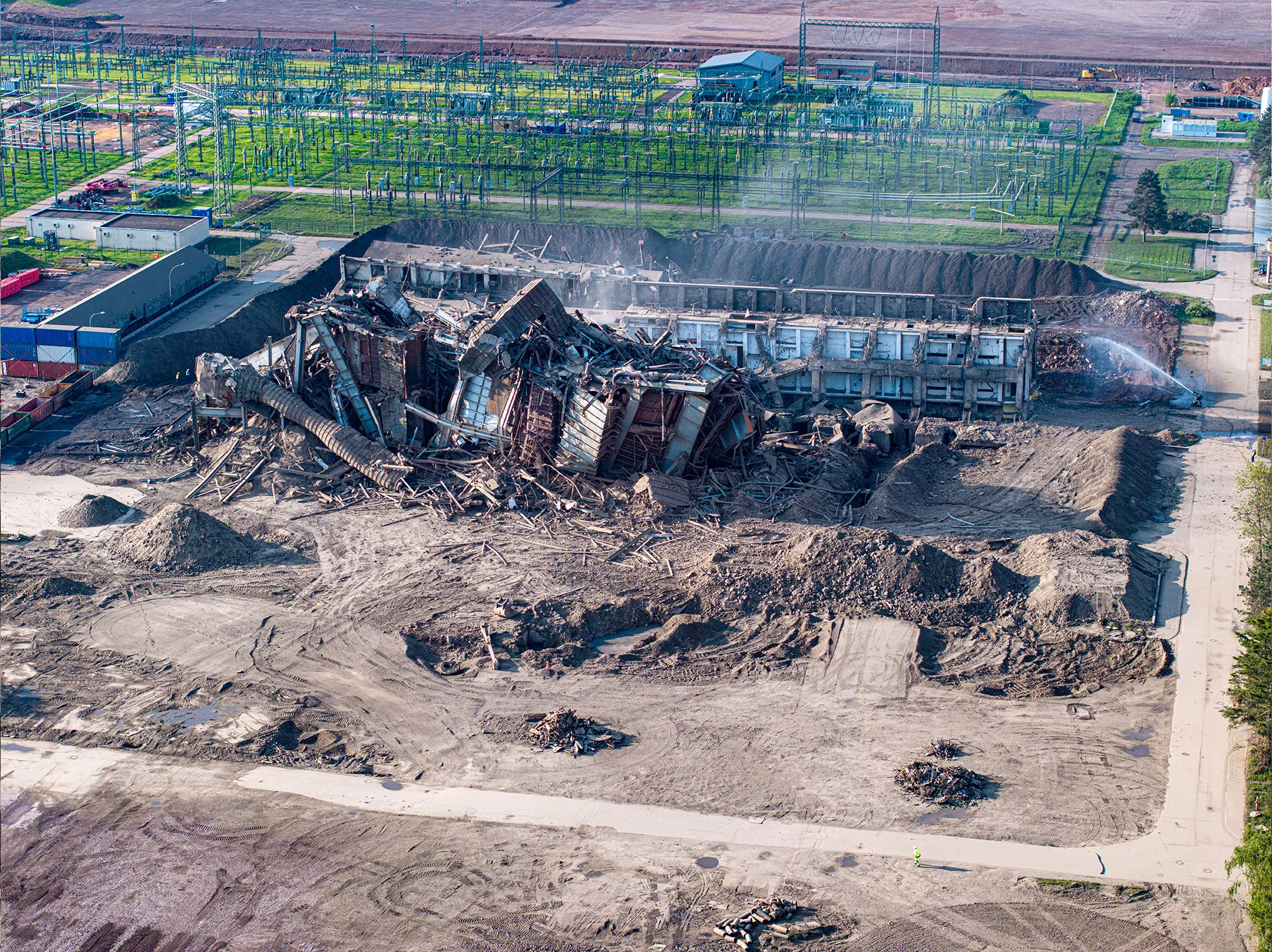 Kraftwerk Ensdorf - Letzte Sprengung 18