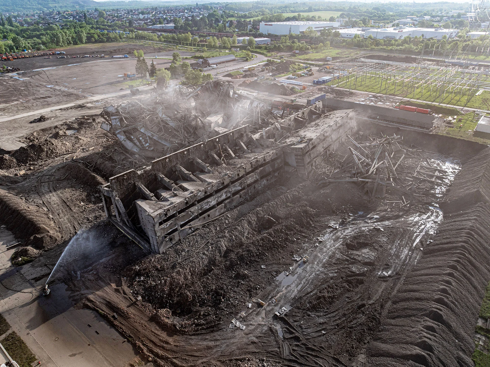 Kraftwerk Ensdorf - Letzte Sprengung 19