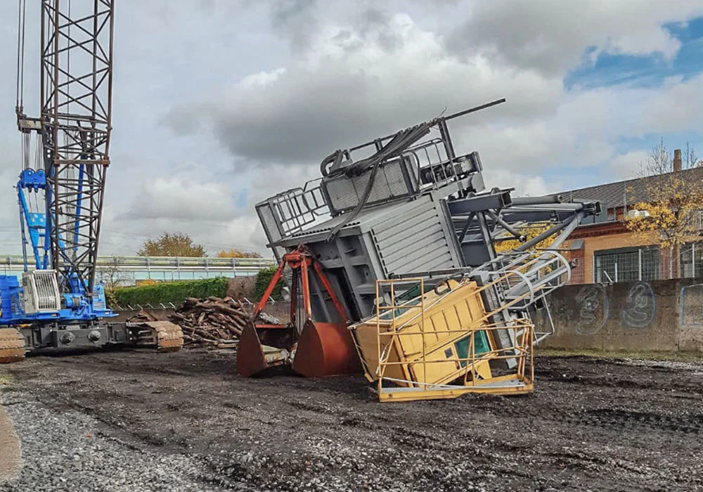 Rückbau Rauchgasreinigungsanlage 01