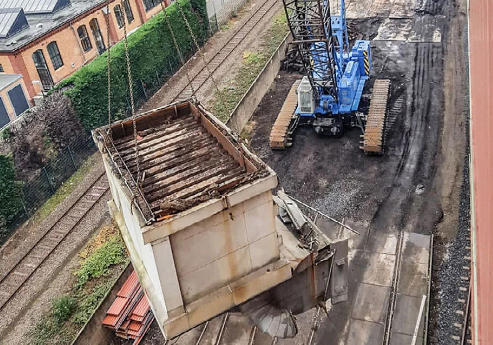 Rückbau Rauchgasreinigungsanlage 04