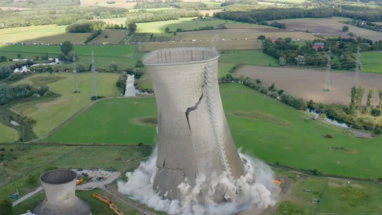 Sprengung Kühlturm Hamm