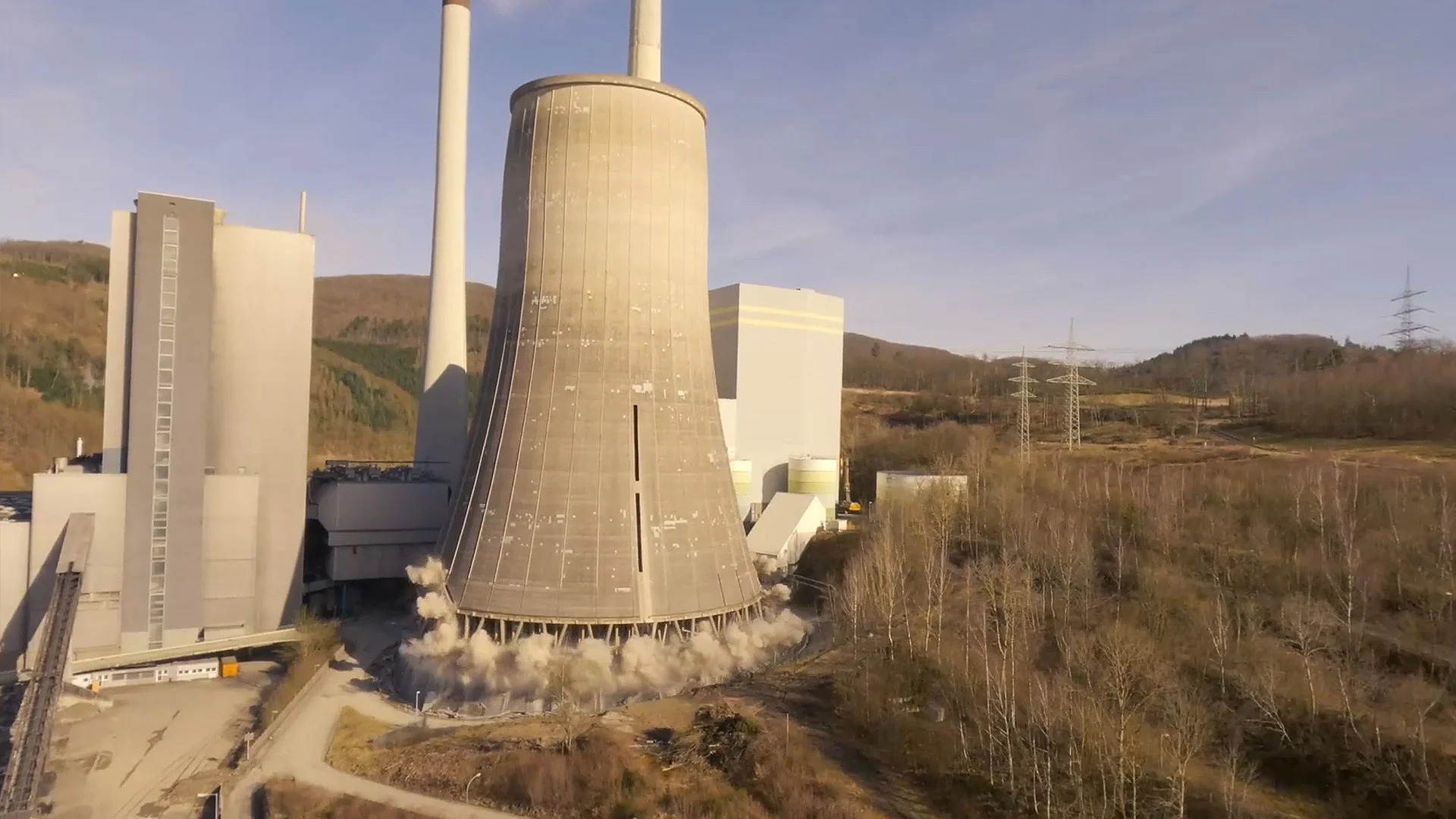 Kraftwerk Wohrdohl Sprengung 01