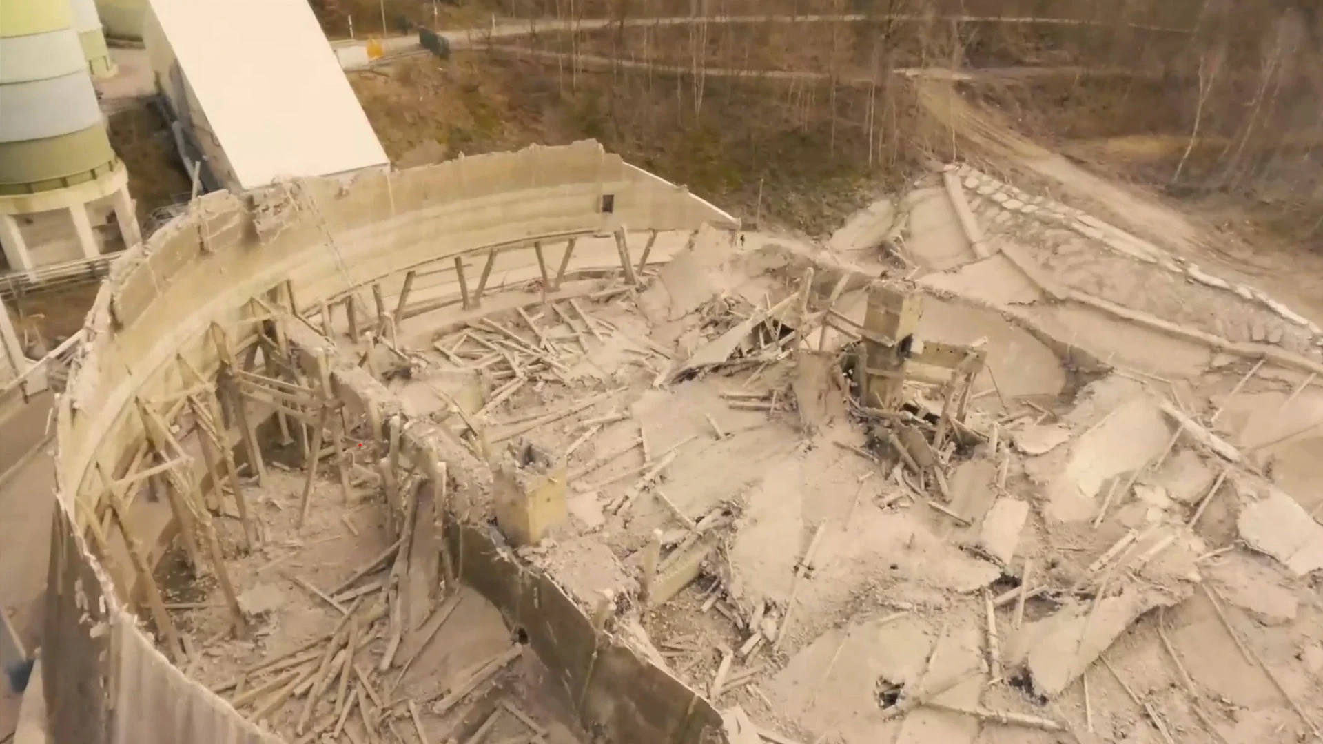 Kraftwerk Wohrdohl Sprengung 06