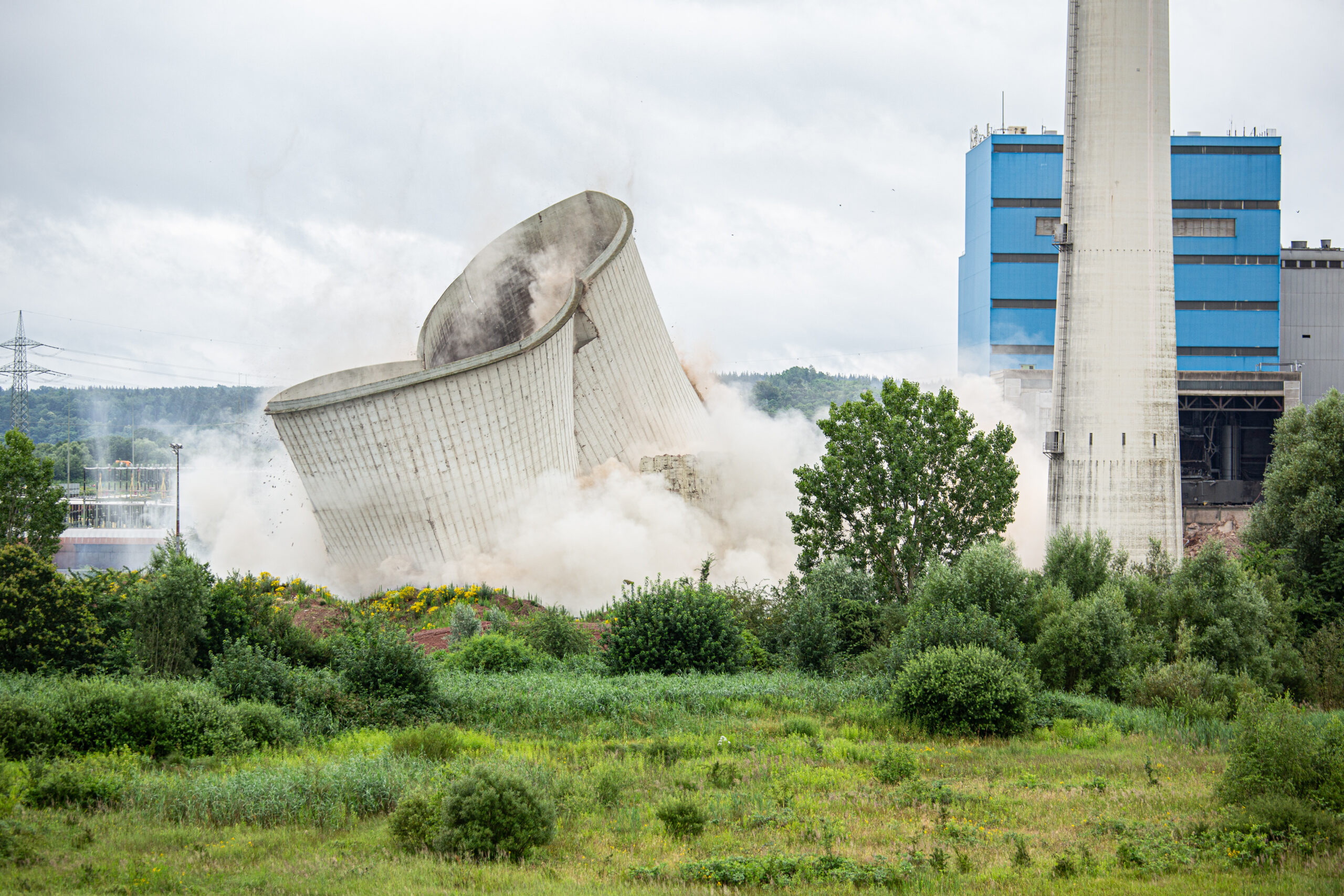 Kraftwert Abriss Ensdorf 06